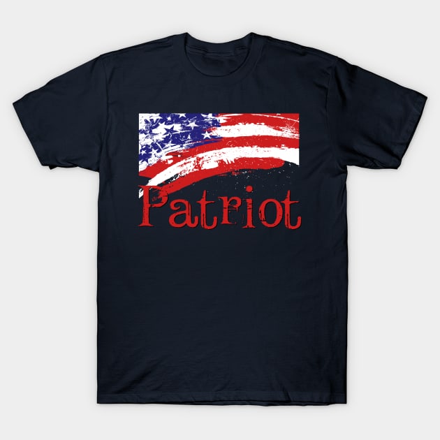 Patriot Democrat Blue T-Shirt by AlondraHanley